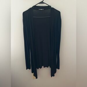 Zenana Outfitters Sleek Black Cardigan XL